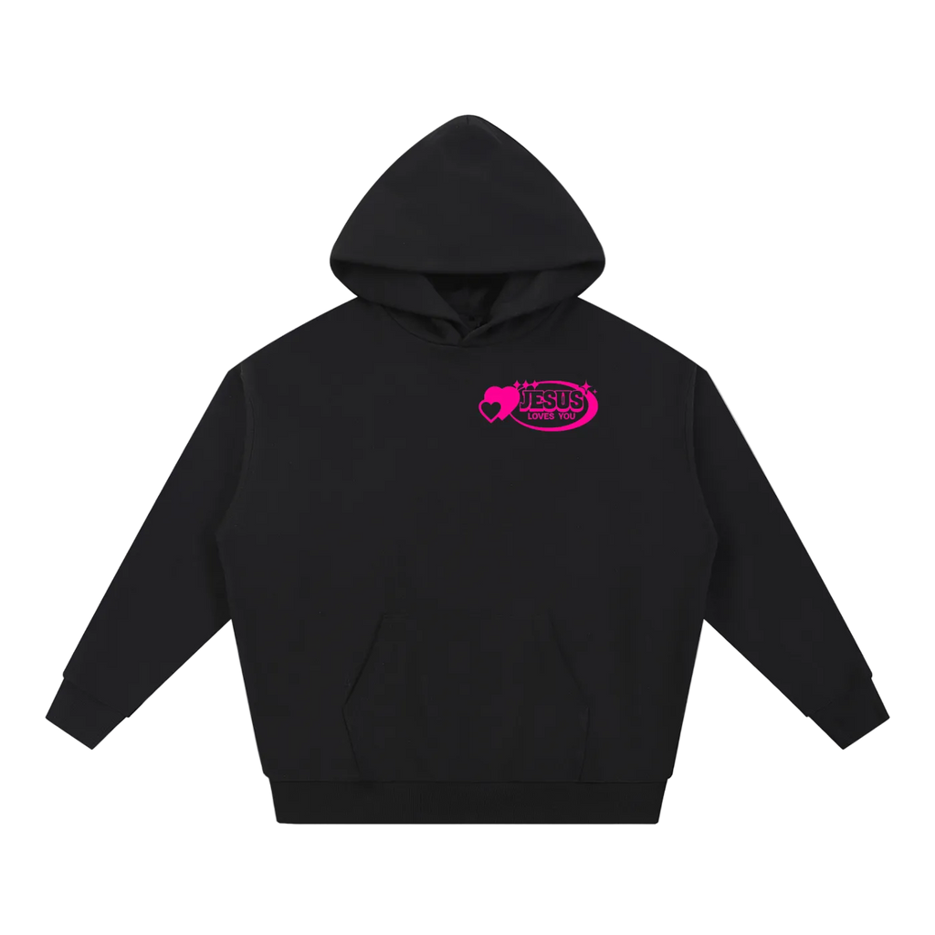 Valentine's Day Jesus Loves You Hoodie
