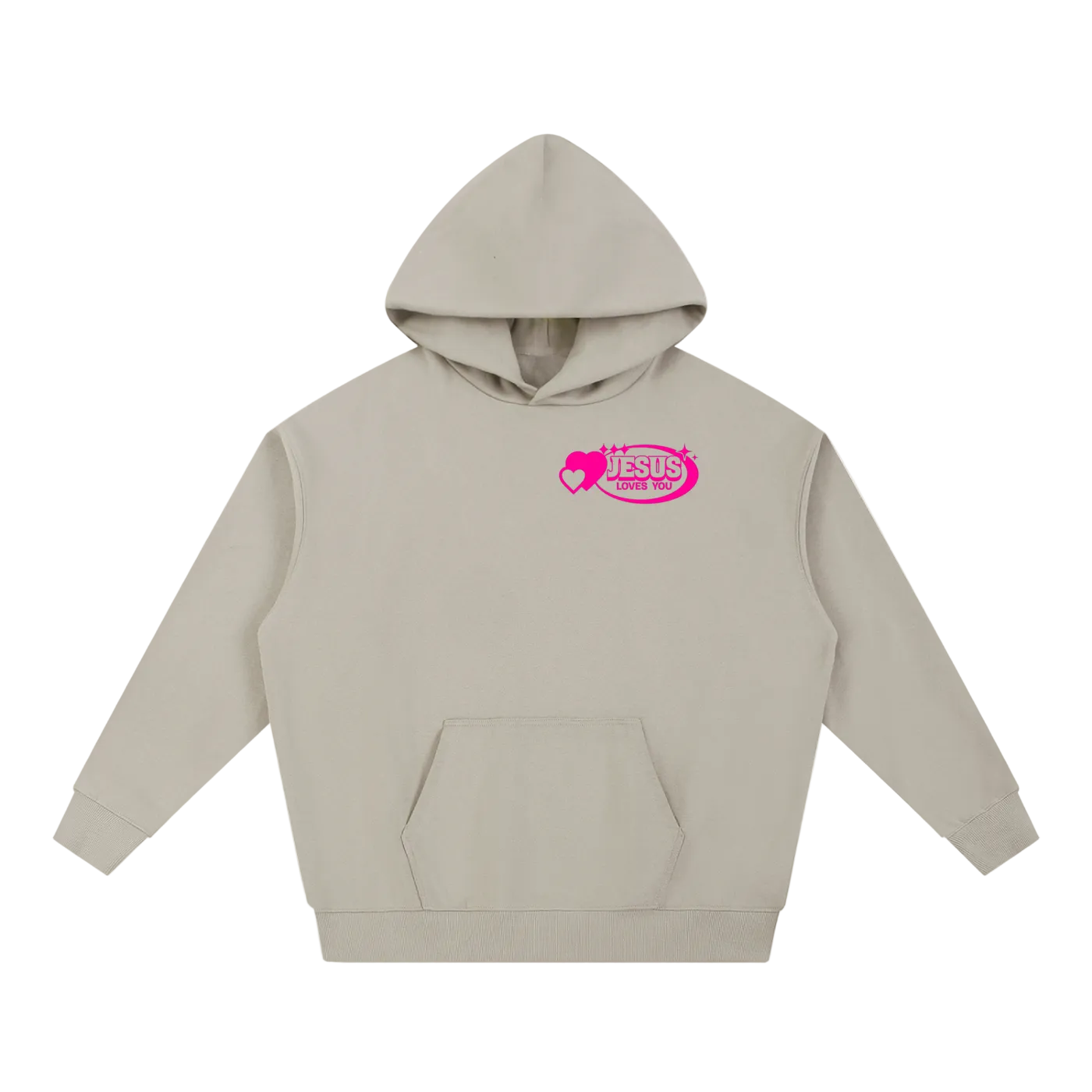 Valentine's Day Jesus Loves You Hoodie