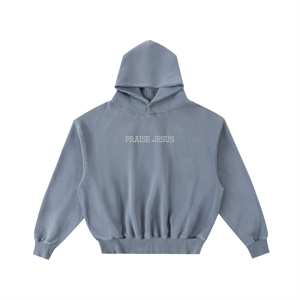 Praise Jesus Embroidered Signature Hoodie