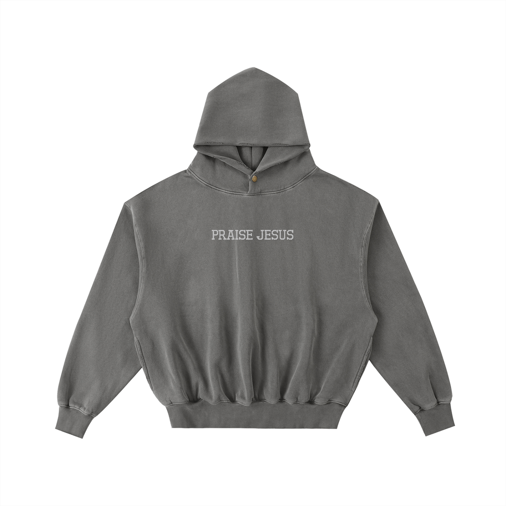 Praise Jesus Embroidered Signature Hoodie