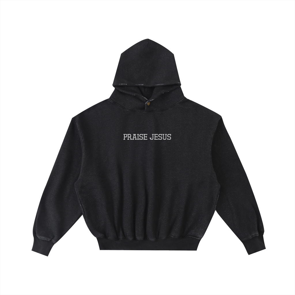 Praise Jesus Embroidered Signature Hoodie